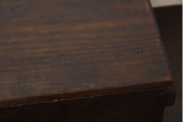 アンティーク雑貨　和製アンティーク　明治大正期　古い木味の小箱(木箱・収納箱)(1)