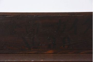 アンティーク雑貨　和製アンティーク　明治大正期　古い木味の小箱(木箱・収納箱)(1)