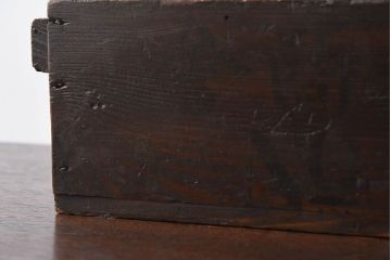 アンティーク雑貨　和製アンティーク　明治大正期　古い木味の小箱(木箱・収納箱)(1)