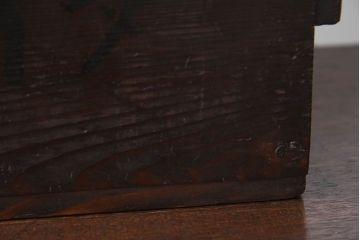 アンティーク雑貨　和製アンティーク　明治大正期　古い木味の小箱(木箱・収納箱)(1)