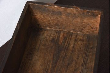 アンティーク雑貨　和製アンティーク　明治大正期　古い木味の小箱(木箱・収納箱)(1)