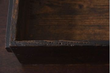 アンティーク雑貨　和製アンティーク　明治大正期　古い木味の小箱(木箱・収納箱)(1)