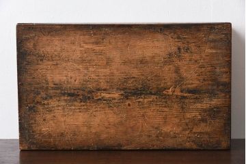アンティーク雑貨　和製アンティーク　明治大正期　古い木味の小箱(木箱・収納箱)(1)