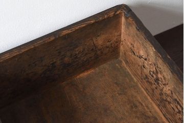 アンティーク雑貨　和製アンティーク　明治大正期　古い木味の小箱(木箱・収納箱)(2)