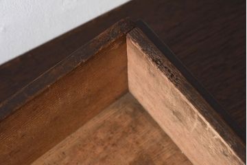 アンティーク雑貨　和製アンティーク　明治大正期　古い木味の小箱(木箱・収納箱)(3)