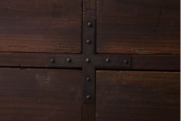 アンティーク家具　シンプルなアンティーク7杯時代箪笥(チェスト)