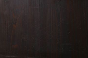 明治期　古民具・骨董　古い木味の格子帯戸2枚セット