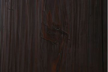 明治大正期　古民具・骨董　古い木味の格子帯戸2枚セット