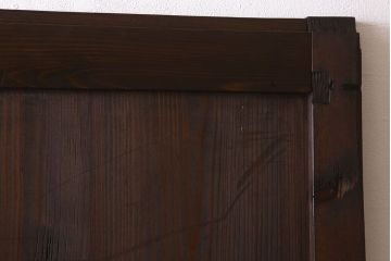 【S様ご成約済み・ご決済用】和製アンティーク　古い木製の帯戸