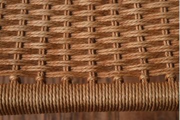 ヴィンテージ家具　デンマーク製　ビンテージ　ペーパーコードチェア(ダイニングチェア)(1)