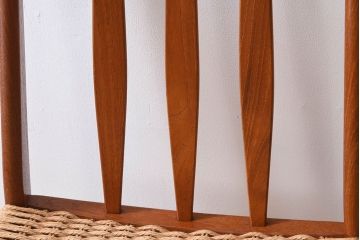 ヴィンテージ家具　デンマーク製　ビンテージ　ペーパーコードチェア(ダイニングチェア)(2)
