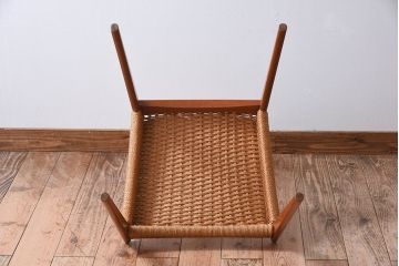 ヴィンテージ家具　デンマーク製　ビンテージ　ペーパーコードチェア(ダイニングチェア)(2)