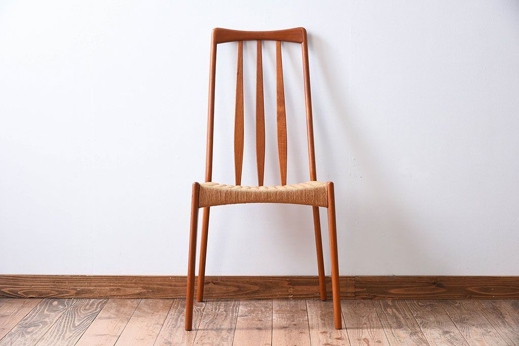 60年代 ヴィンテージ GS61 ペーパーコード ダイニングチェア デンマーク 60年代 ヴィンテージ GS61 ペーパーコード ダイニングチェア