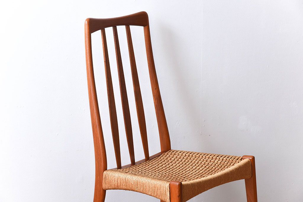 ヴィンテージ家具　デンマークビンテージ　ペーパーコードチェア(ダイニングチェア)(1)