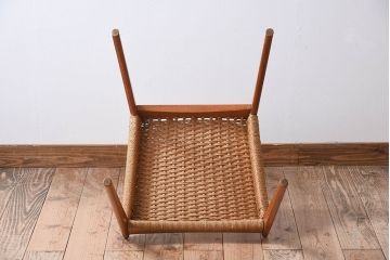 ヴィンテージ家具　デンマークビンテージ　ペーパーコードチェア(ダイニングチェア)(1)