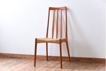ヴィンテージ家具　デンマークビンテージ　ペーパーコードチェア(ダイニングチェア)(2)