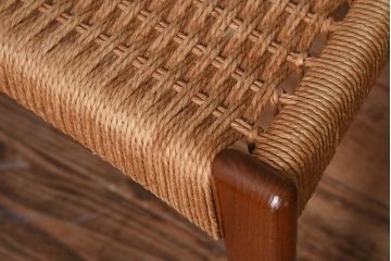 ヴィンテージ家具　デンマークビンテージ　ペーパーコードチェア(ダイニングチェア)(2)