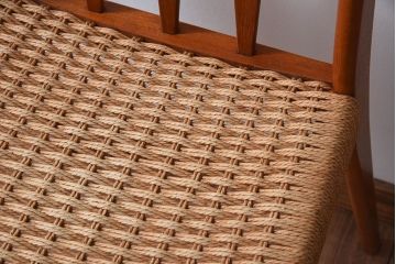 ヴィンテージ家具　デンマークビンテージ　ペーパーコードチェア(ダイニングチェア)(2)