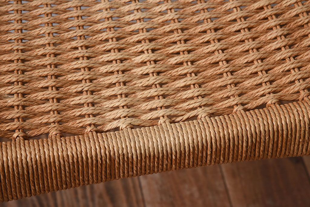 ヴィンテージ家具　デンマークビンテージ　ペーパーコードチェア(ダイニングチェア)(2)