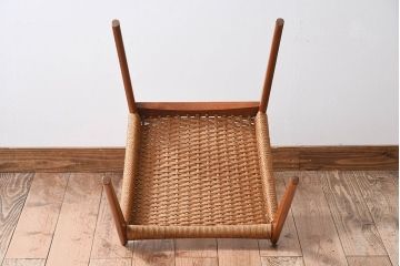 ヴィンテージ家具　デンマークビンテージ　ペーパーコードチェア(ダイニングチェア)(2)