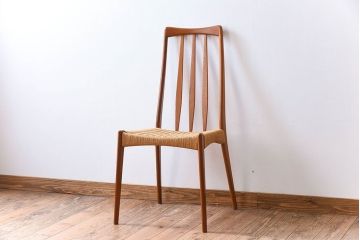 ヴィンテージ家具　デンマークビンテージ　ペーパーコードチェア(ダイニングチェア)(3)