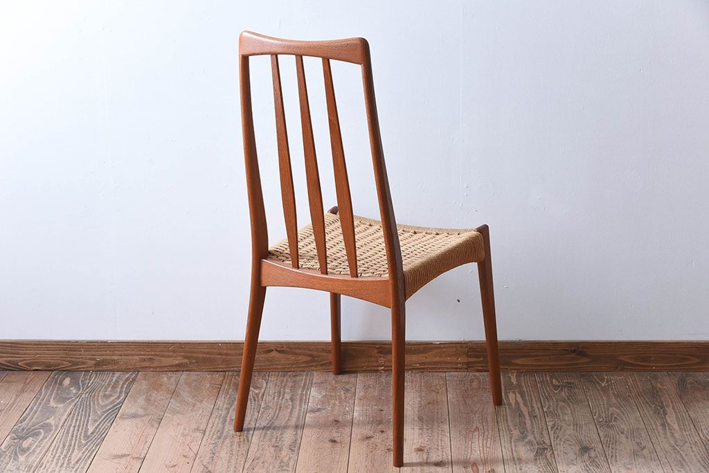 ヴィンテージ家具　デンマークビンテージ　ペーパーコードチェア(ダイニングチェア)(3)