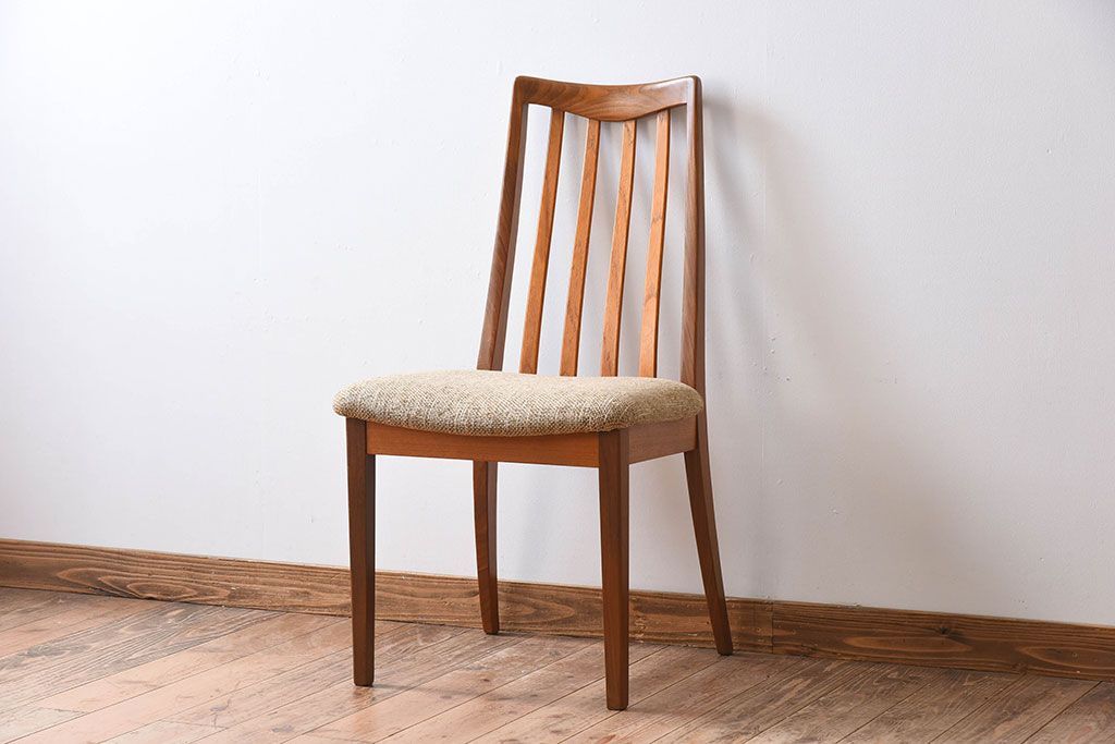 ヴィンテージ家具　北欧ビンテージ　G-PLAN(ジープラン)　ダイニングチェア(1)