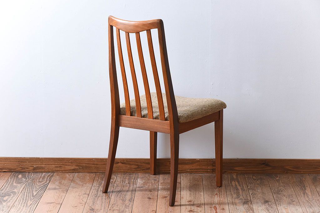 ヴィンテージ家具　北欧ビンテージ　G-PLAN(ジープラン)　ダイニングチェア(3)