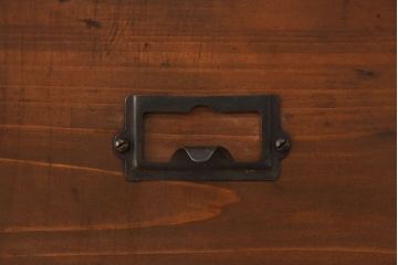 アンティーク家具　ネームプレート取っ手　引き出し8杯付き!サイドテーブル(平机・コンソールテーブル)