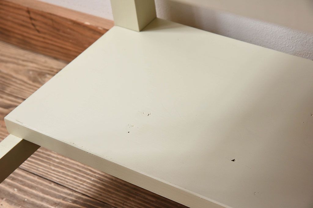 アンティーク家具　ネームプレート取っ手　引き出し8杯付き!サイドテーブル(平机・コンソールテーブル)