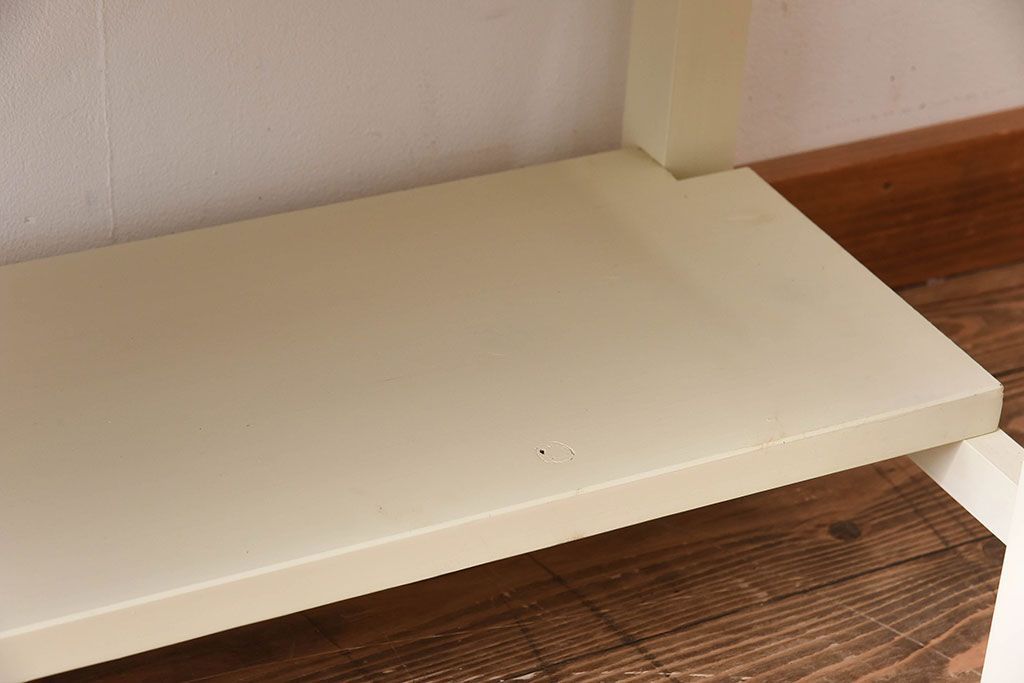 アンティーク家具　ネームプレート取っ手　引き出し8杯付き!サイドテーブル(平机・コンソールテーブル)