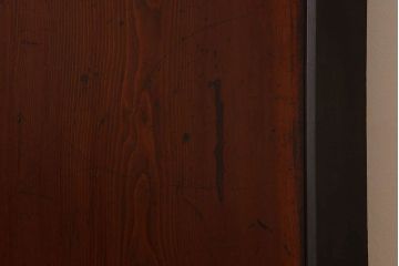 古い木味　和製アンティーク　明治期　帯戸2枚セット(2)