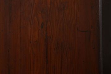 古い木味　和製アンティーク　明治期　帯戸2枚セット(2)