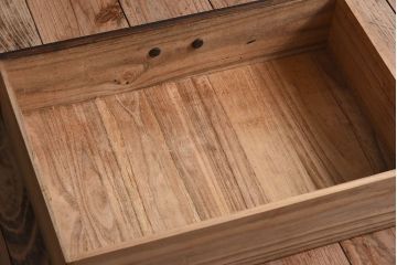 レトロ家具　昭和レトロ　上品で小ぶりな丸窓本箱(ブックケース)