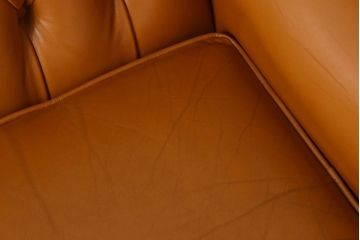 ヴィンテージ家具　本革製　イギリス　2人掛け　ビンテージ　ウィングバックソファ(ウイングバック、チェスターフィールド)