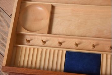 ヴィンテージ家具　Johannes Anderson(ヨハネス・アンダーセン)　チーク材　北欧ビンテージ　ソーイングテーブル(バタフライテーブル)