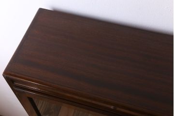 アンティーク家具　イギリスアンティーク　マホガニー材製　モダンなスタッキングブックケース(2)