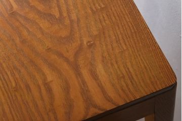 アンティーク雑貨　和製アンティーク　古いナラ材のレトロな花台(2)