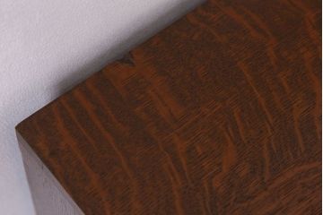 アンティーク家具　ネームプレート付き!　イギリスアンティーク　古い木製の脚付きドロワー(引き出し)(1)