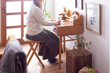 ヴィンテージ家具　イギリス　ERCOL(アーコール)　ビンテージ　サイドデスク