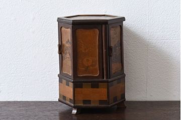 アンティーク雑貨　寄木細工　和製アンティーク　シガレットケース(煙草ケース)