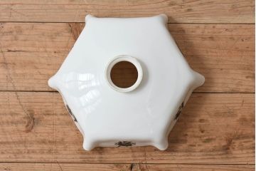 フランスアンティーク　レトロなデザインのペンダントライト(2)