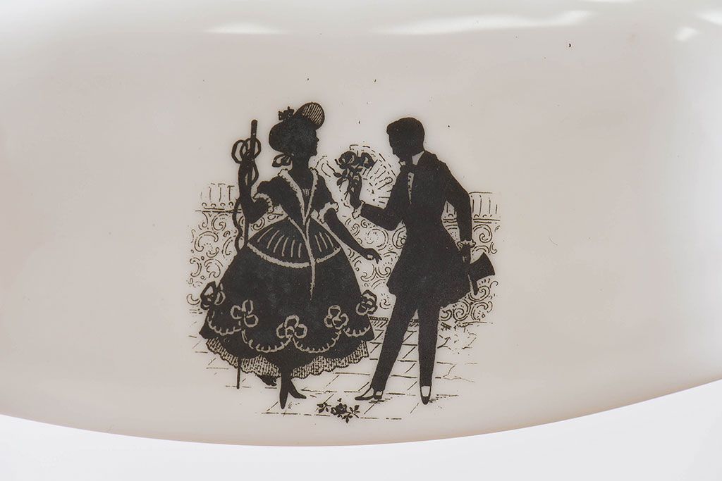 フランスアンティーク　レトロなデザインのペンダントライト(2)