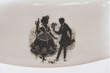 フランスアンティーク　レトロなデザインのペンダントライト(2)