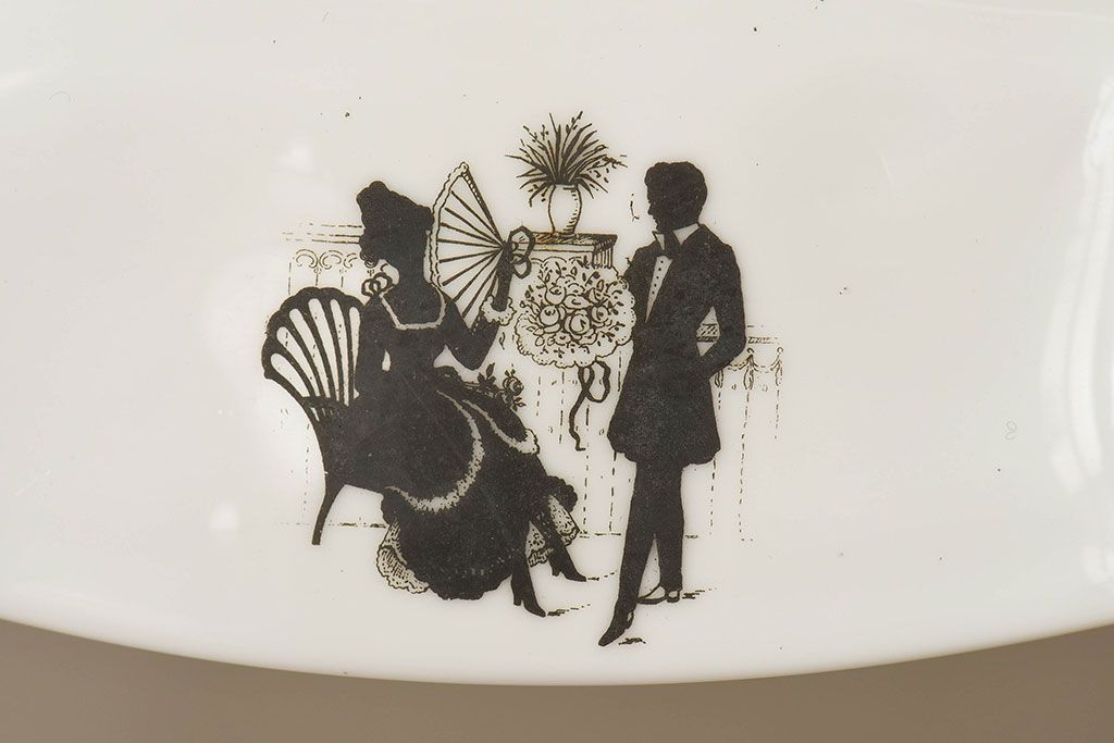 フランスアンティーク　レトロなデザインのペンダントライト(2)