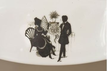 フランスアンティーク　レトロなデザインのペンダントライト(2)