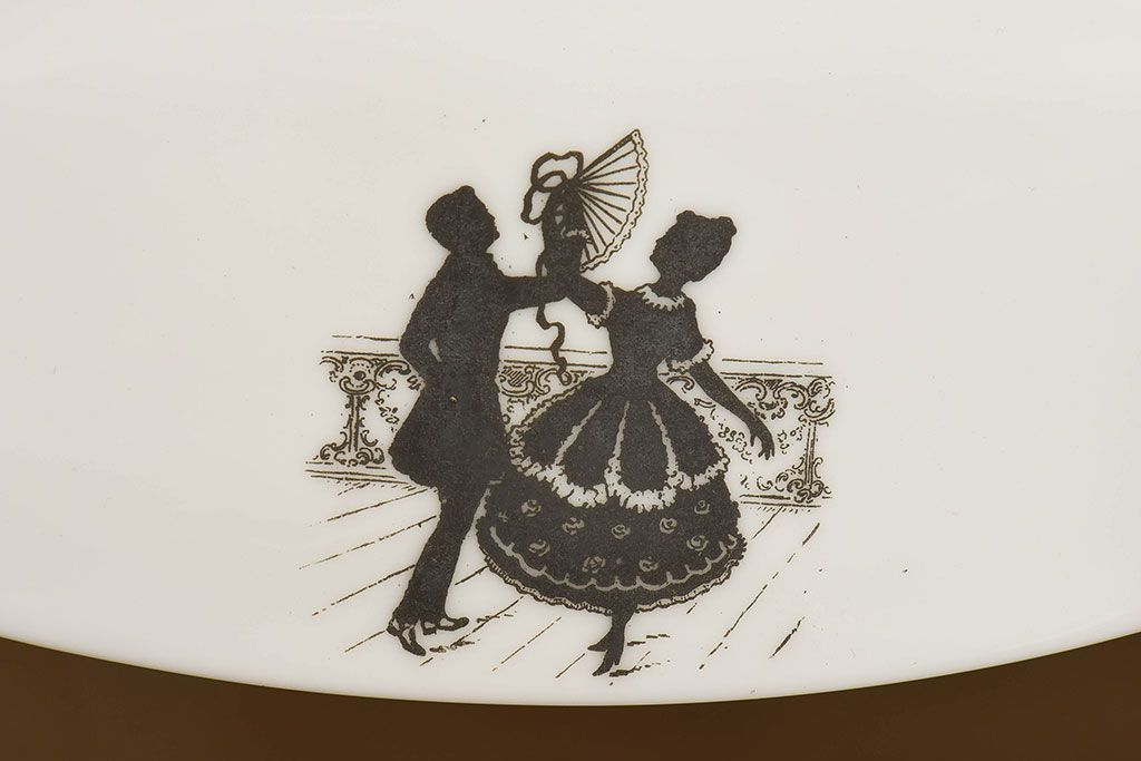 フランスアンティーク　レトロなデザインのペンダントライト(2)