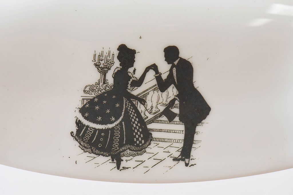 フランスアンティーク　レトロなデザインのペンダントライト(2)