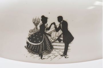 フランスアンティーク　レトロなデザインのペンダントライト(2)