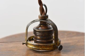 フランスアンティーク　レトロなデザインのペンダントライト(2)